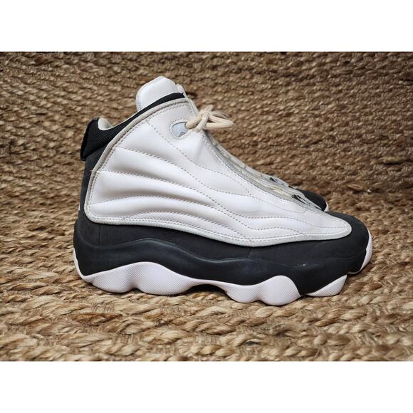 Nike Air Jordan Jumpman Pro Strong GS 6Y White off Noir Blue Tint DC7911-105 - Picture 7 of 10